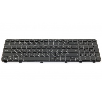 Клавиатура для ноутбука HP Pavilion DV6-7000 DV6-7100 DV6-7200 DV6-7300 DV6t-7000 DV6t-7200 DV6t-7300 DV6z-7000 DV6z-7200 BLACK FRAME BLACK RU
