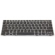 Клавиатура для ноутбука HP EliteBook 2170P SILVER FRAME BLACK US (с поинтстиком)