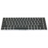 Клавіатура для ноутбука HP ProBook 5330 5330M SILVER FRAME BLACK RU BackLight