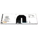 Клавиатура для ноутбука HP ProBook 5330 5330M SILVER FRAME BLACK RU BackLight