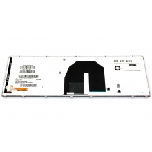 Клавіатура для ноутбука HP ProBook 5330 5330M SILVER FRAME BLACK RU BackLight