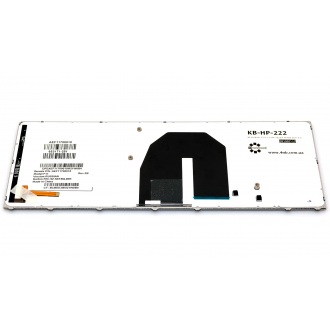 Клавиатура для ноутбука HP ProBook 5330 5330M SILVER FRAME BLACK RU BackLight