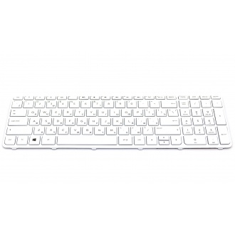 Клавиатура для ноутбука HP Pavilion 17-e 17z-e100 WHITE FRAME WHITE RU
