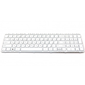 Клавіатура для ноутбука HP Pavilion 350 G1 355 G1 350 G2 355 G2 WHITE FRAME WHIITE RU