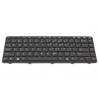 Клавіатура для ноутбука HP ProBook 430 G2 440 G0 445 G0 440 G1 445 G1 440 G2 445 G2 640 G1 645 G1 BLACK FRAME BLACK US