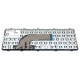 Клавіатура для ноутбука HP ProBook 430 G2 440 G0 445 G0 440 G1 445 G1 440 G2 445 G2 640 G1 645 G1 BLACK FRAME BLACK US