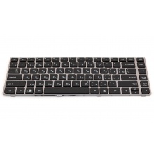 Клавіатура для ноутбука HP ProBook 4330S 4331S 4435S 4436 SILVER FRAME BLACK RU