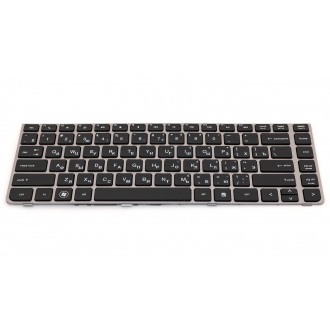 Клавіатура для ноутбука HP ProBook 4330S 4331S 4435S 4436 SILVER FRAME BLACK RU