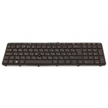 Клавиатура для ноутбука HP HP ZBook 15 G1 15 G2 ZBook 17 G1 17 G2 BLACK FRAME BLACK RU (с поинтстиком)