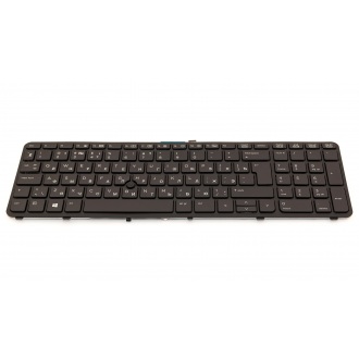 Клавіатура для ноутбука HP HP ZBook 15 G1 15 G2 ZBook 17 G1 17 G2 BLACK FRAME BLACK RU (з пойнтстіком)