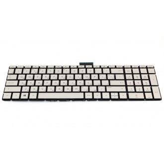 Клавіатура для ноутбука HP Pavilion 15-bs 15-bw 15-bu 15-cb 15-cd 17-bs ENVY x360 15-bq 250 G6 255 G6 256 G6 258 G6 15-ra 15-rb SILVER RU