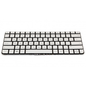 Клавіатура для ноутбука HP Spectre x360 13-4000 13-4100 13-4200 13T-4000 13T-4100 13T-4200 SILVER RU BackLight