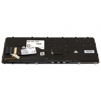 Клавіатура для ноутбука HP EliteBook 740 G1 740 G2 745 G1 745 G2 750 G1 750 G2 755 G1 755 G2 840 G1 840 G2 850 G1 850 G2, ZBook 14 G2 SILVER FRAME BLACK RU BackLight (з пойнтстіком)