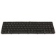 Клавіатура для ноутбука HP ProBook 450 G3 455 G3 470 G3 BLACK FRAME BLACK RU BackLight