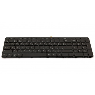 Клавіатура для ноутбука HP ProBook 450 G3 455 G3 470 G3 BLACK FRAME BLACK RU BackLight