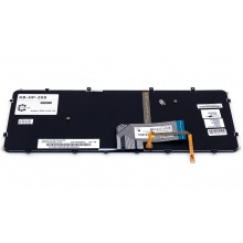 Клавіатура для ноутбука HP ENVY SleekBook 4-1000 4-1100 4-1200 6-1000 6-1100 6-1200 BLACK FRAME BLACK RU BackLight