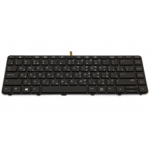 Клавіатура для ноутбука HP ProBook 430 G3 430 G4 440 G3 440 G4 BLACK FRAME BLACK RU BackLight