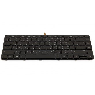 Клавіатура для ноутбука HP ProBook 430 G3 430 G4 440 G3 440 G4 BLACK FRAME BLACK RU BackLight