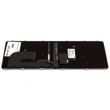 Клавіатура для ноутбука HP EliteBook 745 G3 745 G4 840 G3 840 G4 848 G3 848 G4 SILVER FRAME BLACK RU BackLight (з пойнтстіком)
