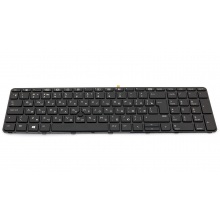 Клавиатура для ноутбука HP ProBook 650 G2 655 G2 450 G3 455 G3 470 G3 450 G4 455 G4 470 G4 BLACK FRAME BLACK RU BackLight (с поинтстиком)