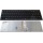 Клавіатура для ноутбука SAMSUNG RF712 BLACK US BackLight