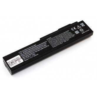 Батарея для ноутбука ASUS G50 G51 G60 L50 M50 M60 N43 N52 N53 N61 VX4 X4G X55 X56 X57 X5M X62 X64 / 11.1V 4400mAh (48Wh) BLACK OEM (A32-M50)
