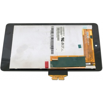 Сенсорний екран (тачскрін) з рамкою для ASUS Google Nexus 7 ME370T + матриця CLAA070WP03, BLACK