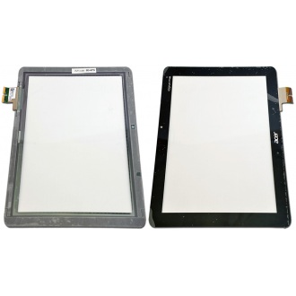 Сенсорный экран (тачскрин) с рамкой для Acer Iconia Tab A510, A511, A700, A701 BLACK