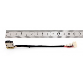 Роз'єм живлення для ноутбука HP 250 G4 255 G4 250 G5 255 G5 Pavilion 15-ac 15-af 15-ay 15-ba Envy M6-p Stream 11-D з 8-pin кабелем