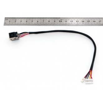 Роз'єм живлення для ноутбука HP Pavilion DV6-1000 DV6-2000 Presario CQ61 серії G61 з кабелем 6+2-pin