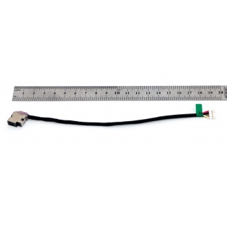 Роз'єм живлення для ноутбука HP 250 G6 255 G6 Pavilion 15-AB з кабелем 8-pin