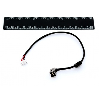 Разъем питания для ноутбука LENOVO IdeaPad G470 G475 G570 G575 G580 G585 G770 G780 Y470 Y471 серии с кабелем 4-pin