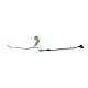 Шлейф матрицы для ноутбука HP Mini 110-1000 110-1100 40pin LED Cam (короткий)