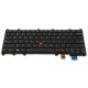 Клавіатура для ноутбука LENOVO ThinkPad Yoga 260 BLACK FRAME BLACK US BackLight