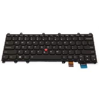 Клавиатура для ноутбука LENOVO ThinkPad Yoga 260 BLACK FRAME BLACK US BackLight