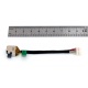 Роз'єм живлення для ноутбука HP Spectre x360 13 G1 13 G2 13-4000 13-4100 13-4200 13T-4000 13T-4100 13T-4200 з 8-pin кабелем