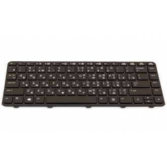 Клавіатура для ноутбука HP ProBook 640 G1 645 G1 BLACK FRAME BLACK RU