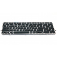 Клавіатура для ноутбука HP ENVY 15-j SILVER FRAME BLACK RU