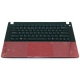 Верхня кришка корпусу DELL Vostro 5460 5470 5480 з тачпадом/сканером відб. пальця RED
