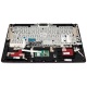 Верхняя крышка корпуса DELL Vostro 5460 5470 5480 с тачпадом/сканером отп. пальца красный