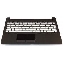Верхня кришка корпусу HP 250 G7 255 G7 Pavilion 15-da 15-db 15-dr 15-dx 15-ds 15t-da BLACK з тачпадом