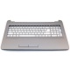 Верхняя крышка корпуса HP 250 G4 255 G4 250 G5 255 G5 Pavilion 15-ac 15-af 15-ay 15-ba SILVER с тачпадом