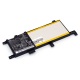 Батарея для ноутбука ASUS A542 X542 F542 R542 / 7.6V 4840mAh (38Wh) BLACK ORG (C21N1634)