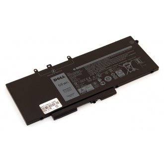 Батарея для ноутбука DELL Latitude 5280 5290 5480 5490 5491 5495 5580 5590 5591 Precision 3520 3530 7520 / 7.6V 8500mAh (68Wh) BLACK ORG (GJKNX)