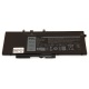 Батарея для ноутбука DELL Latitude 5280 5290 5480 5490 5491 5495 5580 5590 5591 Precision 3520 3530 7520 / 7.6V 8500mAh (68Wh) BLACK ORG (GJKNX)