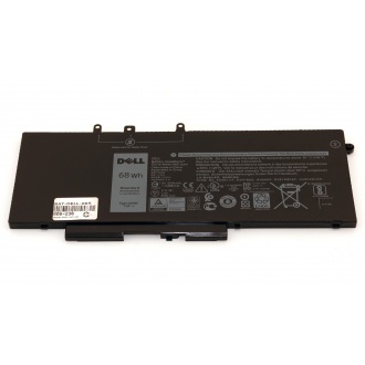 Батарея для ноутбука DELL Latitude 5280 5290 5480 5490 5491 5495 5580 5590 5591 Precision 3520 3530 7520 / 7.6V 8500mAh (68Wh) BLACK ORG (GJKNX)