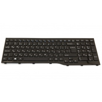 Клавіатура для ноутбука FUJITSU LifeBook A552 AH522 AH552 BLACK РАМКА BLACK RU
