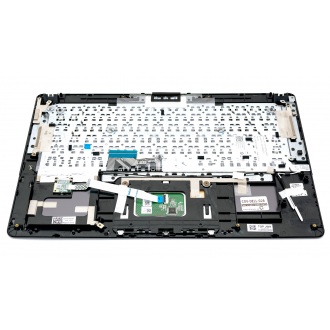 Верхняя крышка корпуса DELL Vostro 5460 5470 5480 с тачпадом/сканером отп. пальца серый