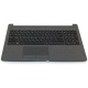 Верхняя крышка корпуса HP 250 G7 255 G7 Pavilion 15-da 15-db 15-dr 15-dx 15-ds 15t-da GREY с клавиатурой с тачпадом