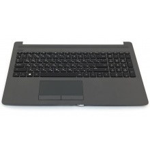 Верхняя крышка корпуса HP 250 G7 255 G7 Pavilion 15-da 15-db 15-dr 15-dx 15-ds 15t-da GREY с клавиатурой с тачпадом